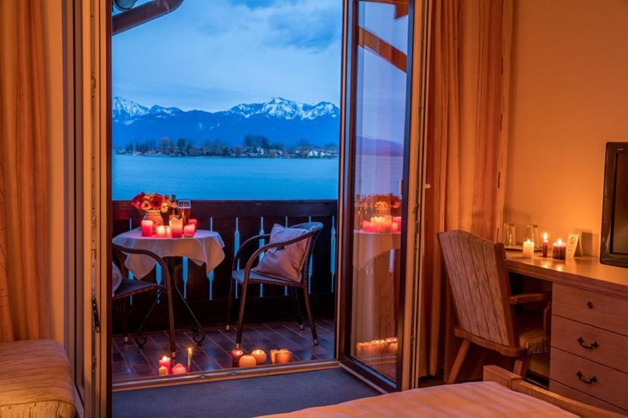 Gaestehaus Gruenaeugl Am See Gstadt am Chiemsee Exterior foto